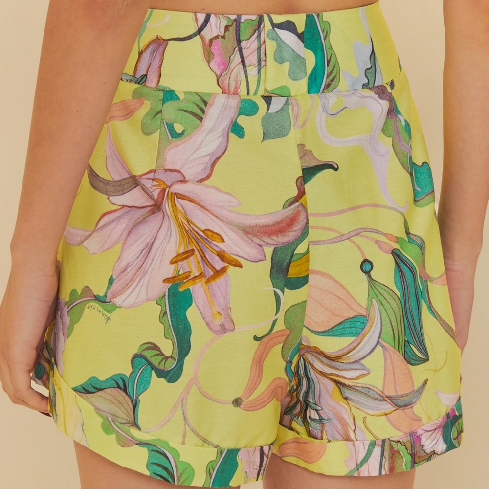 NWT FARM Rio Agua Viva Shorts
